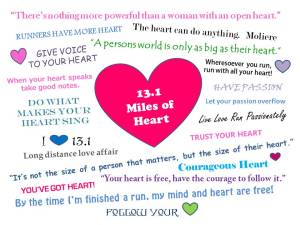 13.1 miles of heart